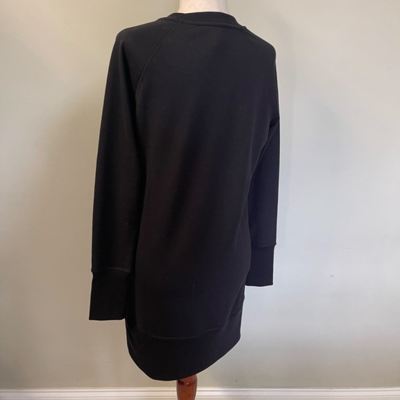 Athleta Black Bounce Back Sweatshirt Dress - Size XS - Picture 5 of 11